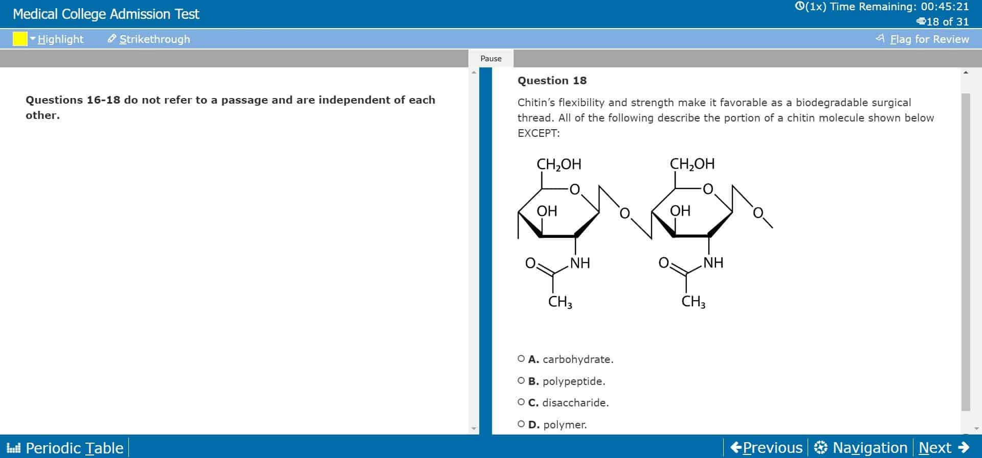 Blueprint's Free MCAT Diagnostic
