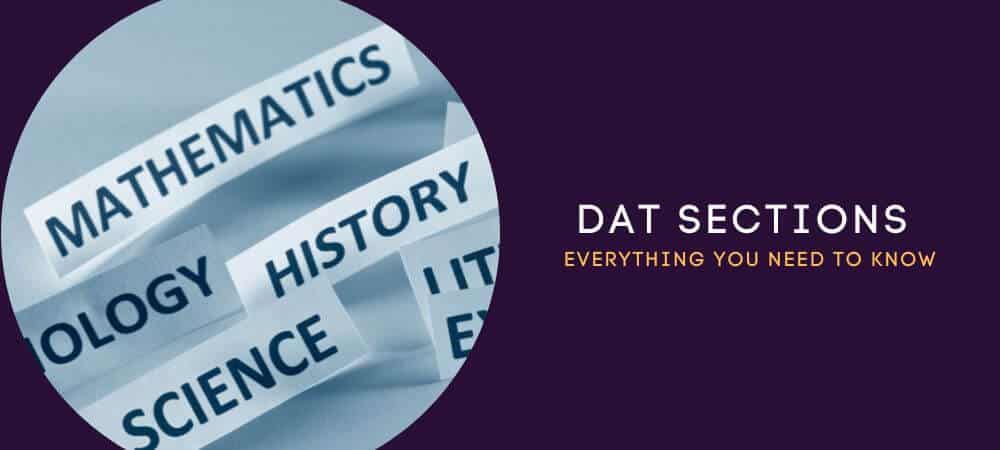 DAT Sections Breakdown: Questions, Times, and Scores