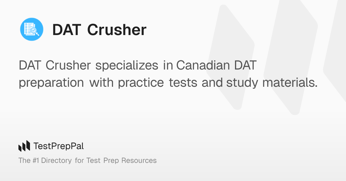 DAT Crusher – TestPrepPal