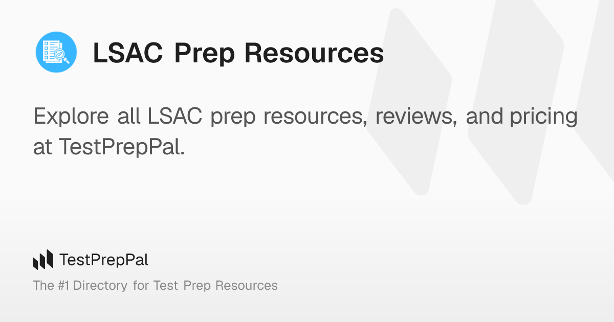LSAC Prep Resources – TestPrepPal