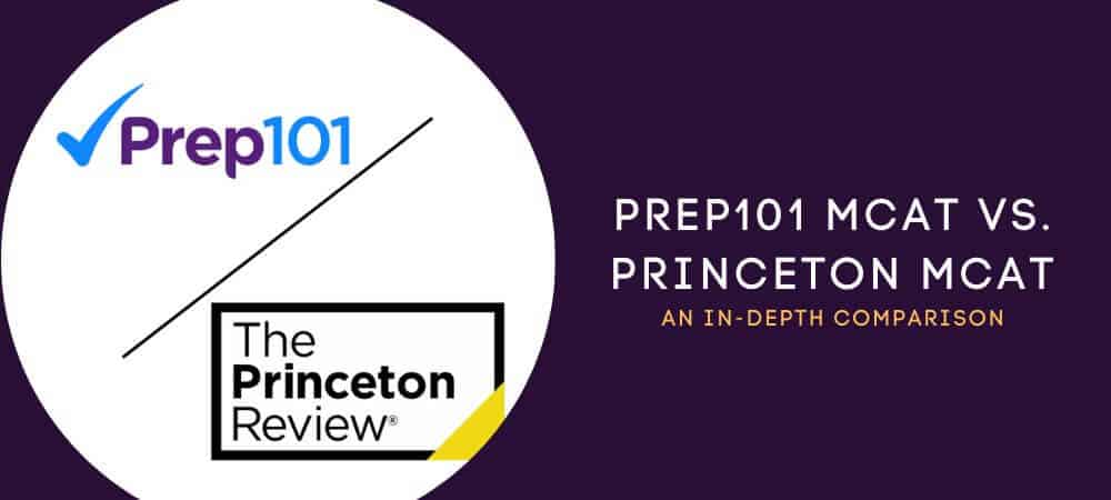 Prep101 MCAT Vs. Princeton MCAT