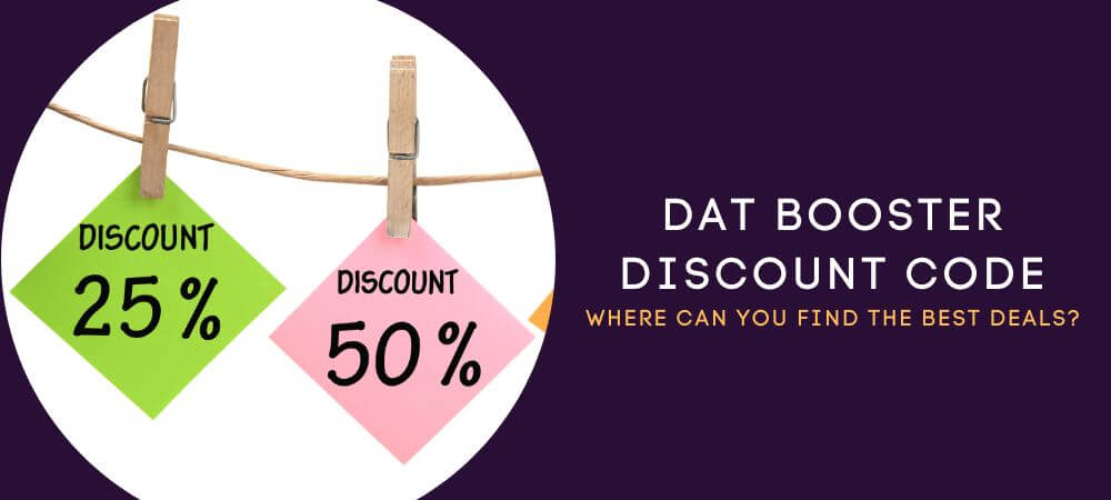 DAT Booster Discount Code