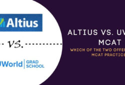 Altius Vs. UWorld MCAT: Detailed Comparison